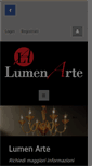 Mobile Screenshot of lumenarte.it